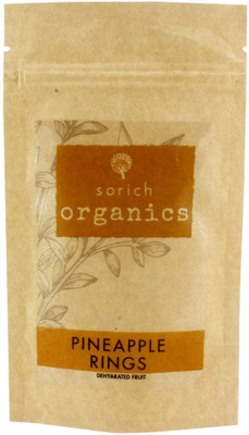 

Sorich Organics Pineapple Rings - Unsulphured, Unsweetened And Naturally Dehydrated Pineapple(200 g, Pouch)