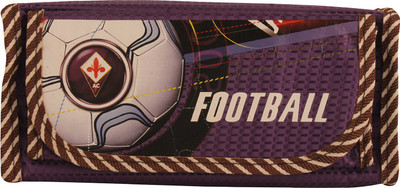 

STYM FOOTBALL ACM CLUB LOGO Art Polyester Pencil Box(Set of 1, Purple)