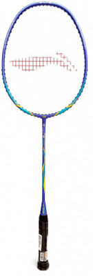 

Li-Ning ht Weight Badminton Racquet - Light Purple/Blue Purple, Blue Strung Badminton Racquet(S2 - Extra Small, 82 g)