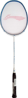 

Li-Ning SS 99 Plus New Light Weight Badminton Racquet - White/Blue White, Blue Strung Badminton Racquet(S2 - Extra Small, 86 g)
