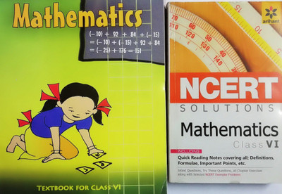 Maths Class 6th Ncert Book With Solution Of Arihant(2)(Paperback, Arihant Expert, Ncert)