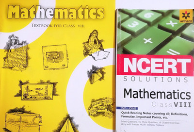 Maths Class 8th Ncert Text Book With Solution Of Arihant(2)(Paperback, Arihant Expert, Ncert)