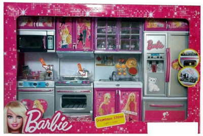 

crazy toys Barbie Dream House Kitchen Set Light & So