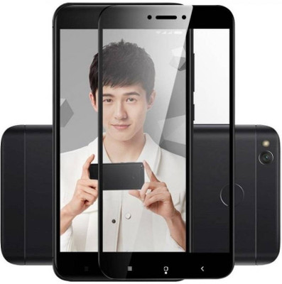 EASYBIZZ Edge To Edge Tempered Glass for Mi Redmi 4(Pack of 1)
