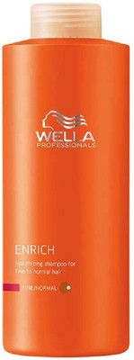 

Wella Professionals Enrich Moisturising Shampoo For Dry & Damaged Hair Normal / Thick 1000ml(1000 ml)