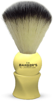 

LetsShave Shave Brush - Imitation Badger hair - Hand Made - Soft bristles - Cream Shaving Brush