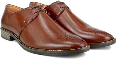 

Dockstreet Derby In Brogues Lace Up For Men(Brown
