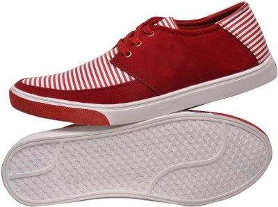 

Dunkaston Casual Sneakers Shoes Casuals For Men(Red