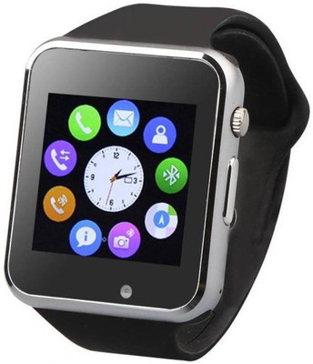 

BODOC A9 Silver Smartwatch(Silver Strap Free Size)