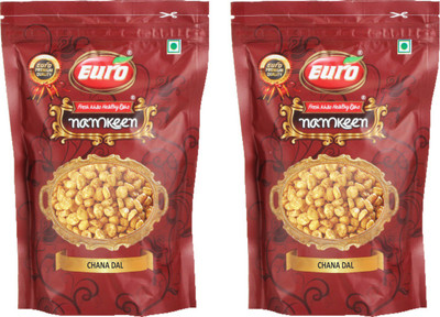 

EURO Namkeen - Chana Dal Pack of 2 Per(200gm)(400 g, Pack of 2)