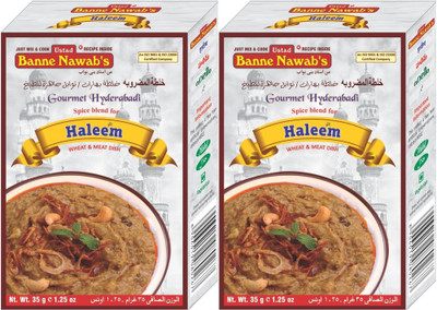 

Ustad Banne Nawab's HALEEM - WHEAT & MEAT DISH - 2 PACK(2 x 35 g)