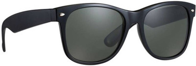 Apraa Wayfarer Sunglasses(For Boys & Girls, Black)