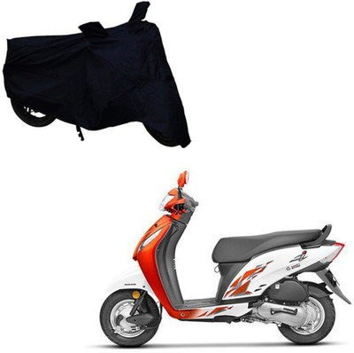 ABS AUTO TREND Two Wheeler Cover for Hero(Activa i, Black)