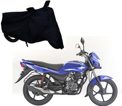 ABS AUTO TREND Two Wheeler Cover for Bajaj(Platina, Black)