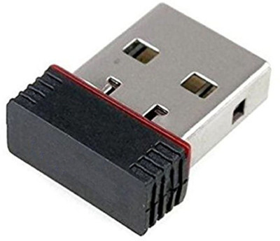 

Shopfloor.XYZ Terabyte Mini WiFi Dongle LAN Card 802.11 Network USB Adapter (Black) USB Adapter(Multicolor)