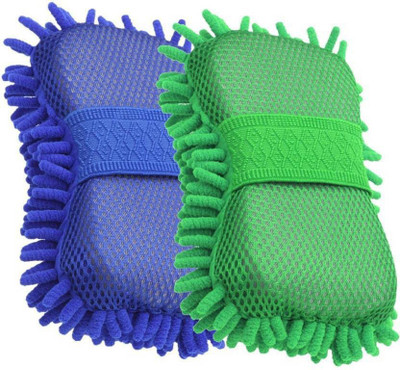

NEERAK Microfiber Vehicle Washing Hand Glove(Pack Of 2)