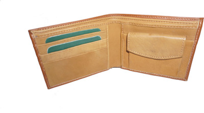 

APF COLLECTION Men Brown Genuine Leather Wallet(3 Card Slots)