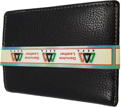 

Rockwell fashion Men Black Genuine Leather Wallet(14 Card Slots), Dark brown
