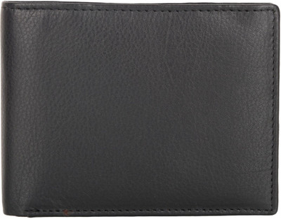 

Style 98 Men Black Genuine Leather Wallet(5 Card Slots)