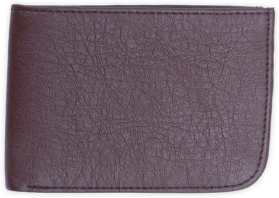 Just Click Men Tan Artificial Leather Wallet(5 Card Slots)