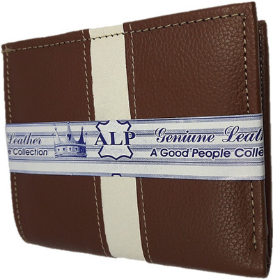 

Rockwell fashion Men Brown Genuine Leather Wallet(7 Card Slots)