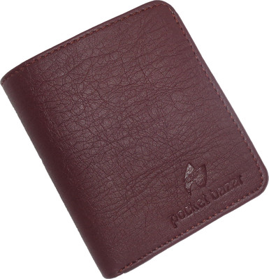 

pocket bazar Men Casual Brown Artificial Leather Wallet(7 Card Slots)