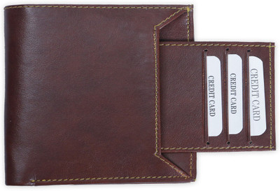 

Just Click Men Maroon Artificial Leather Wallet(13 Card Slots)