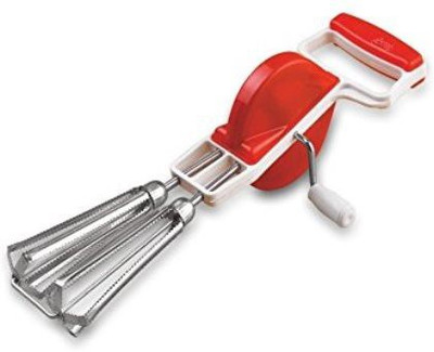 

Bluwings Stainless Steel Hand Blender Beater Mixer Useful for Egg & Cake Beater Blender Mixer 0 W Hand Blender(Red)