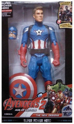 

Johnnie Boy tion america super ro action figure(Multicolor)