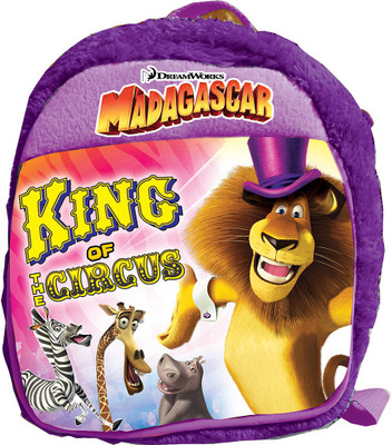 

DreamWorks ALEX PLUSH BAG School Bag(Purple, 12 inch)