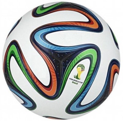 

BHS FIFA World Cup Brazuka Football - Size: (Pack of 1, Multicolor