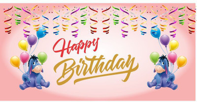 

MADISON AVENUE Birthday Party Flex Banner(6 ft, Pack of 1)