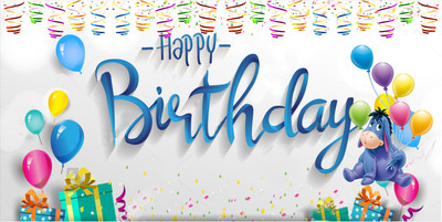 

MADISON AVENUE Birthday Party Flex Banner(6 ft, Pack of 1)