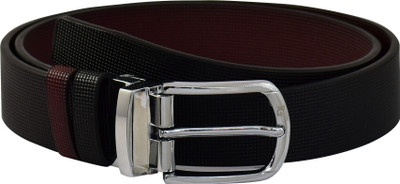 

Ammvi Creations Men Black, Brown Metal Reversible Belt