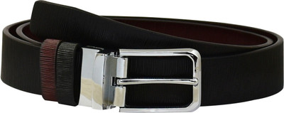 

Ammvi Creations Men Black, Brown Metal Reversible Belt