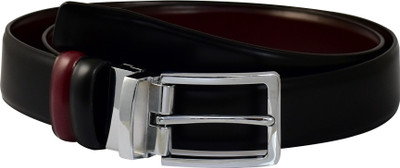 

Ammvi Creations Men Black, Brown Metal Reversible Belt
