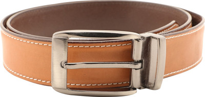 

Redrho Men Orange Genuine Leather Belt
