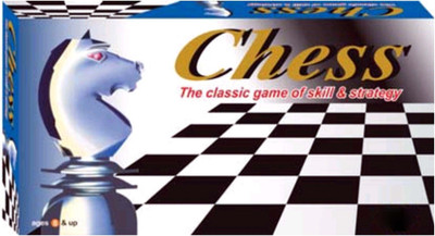 

Bonkerz CHESS STRATEGIC BOARD GAME JUNIOR 20 cm Chess Board(Multicolor)
