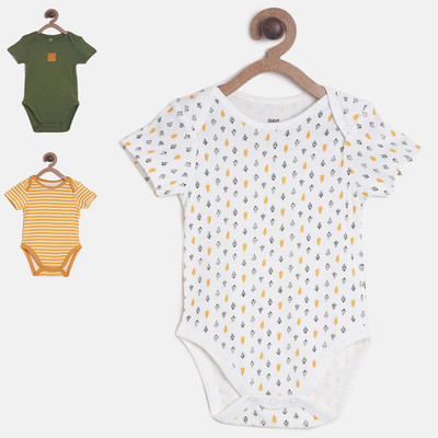 

Mini Klub Baby Boy's Multicolor Bodysuit, Multi