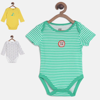 

Mini Klub Baby Boy's Multicolor Bodysuit, Multi