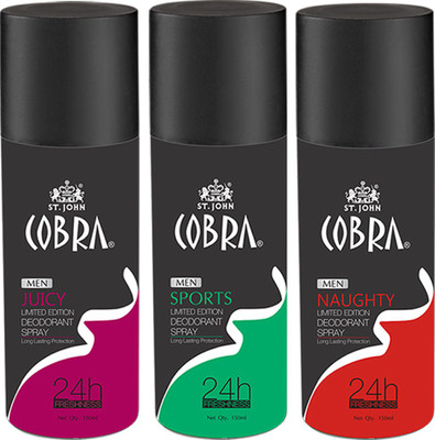 Cobra Cobra Combo Set Gift Set Combo Set(Set of 3) Cobra Cobra Combo Set Gift Set Combo Set(Set of 3)