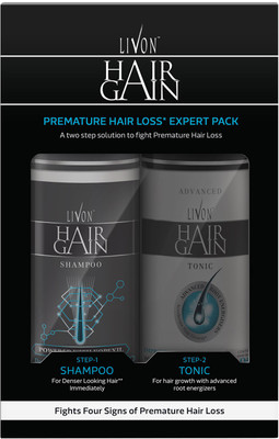 

Livon Hair Gain Tonic and Shampoo Expert Pack(Set of 2)