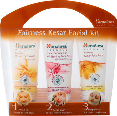 

Himalaya Fairness Kesar Facial Kit(Set of 3)