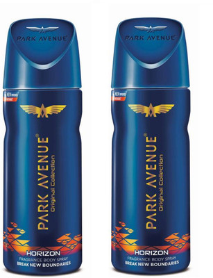 

Park Avenue Horizon Break New Boundaries Original Collection Body Spray 150ML Each (Pack of 2) Deodorant Spray - For Men & Women(300 ml, Pack of 2)