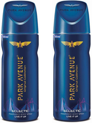 

Park Avenue Eclectic Live It Up Original Collection Body Spray 150ML Each (Pack of 2) Deodorant Spray - For Men & Women(300 ml, Pack of 2)