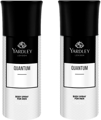 

Yardley London Gentleman Quantum Body Spray For Men 150ML Each (Pack of 2) Deodorant Spray - For Men(300 ml, Pack of 2)
