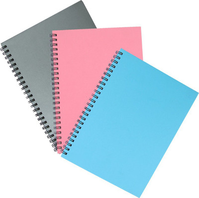 

Write On A5 Note Book(sprial book, Multicolor, Pack of 3)