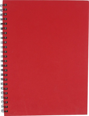 

Write oN A5 Note Book(Sprial notebooks, Red)