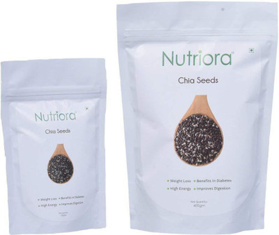 

Nutriora Chia Seeds(500 g, Pack of 2)