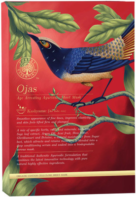 

Forest Essentials Ojas Age Arresting Ayurvedic Sheet Mask(90 g)